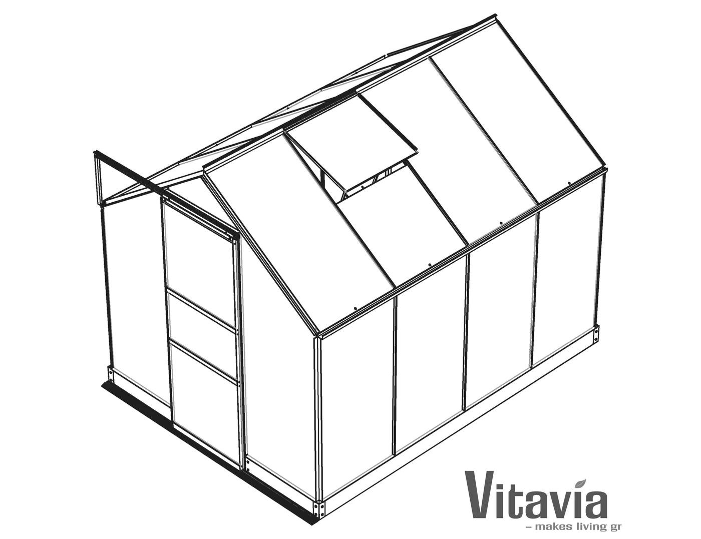 Vitavia Apollo greenhouse