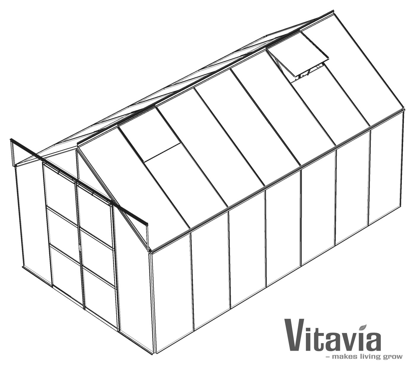 Vitavia Jupiter greenhouse