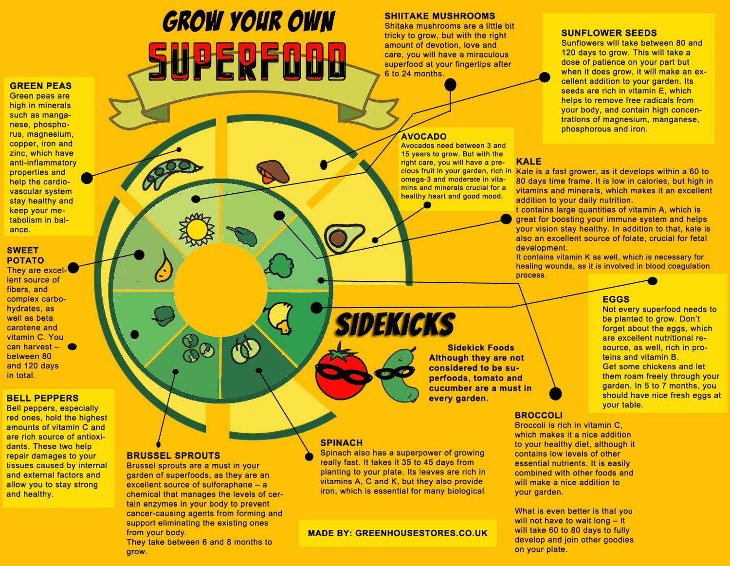 Super Plants Infographic