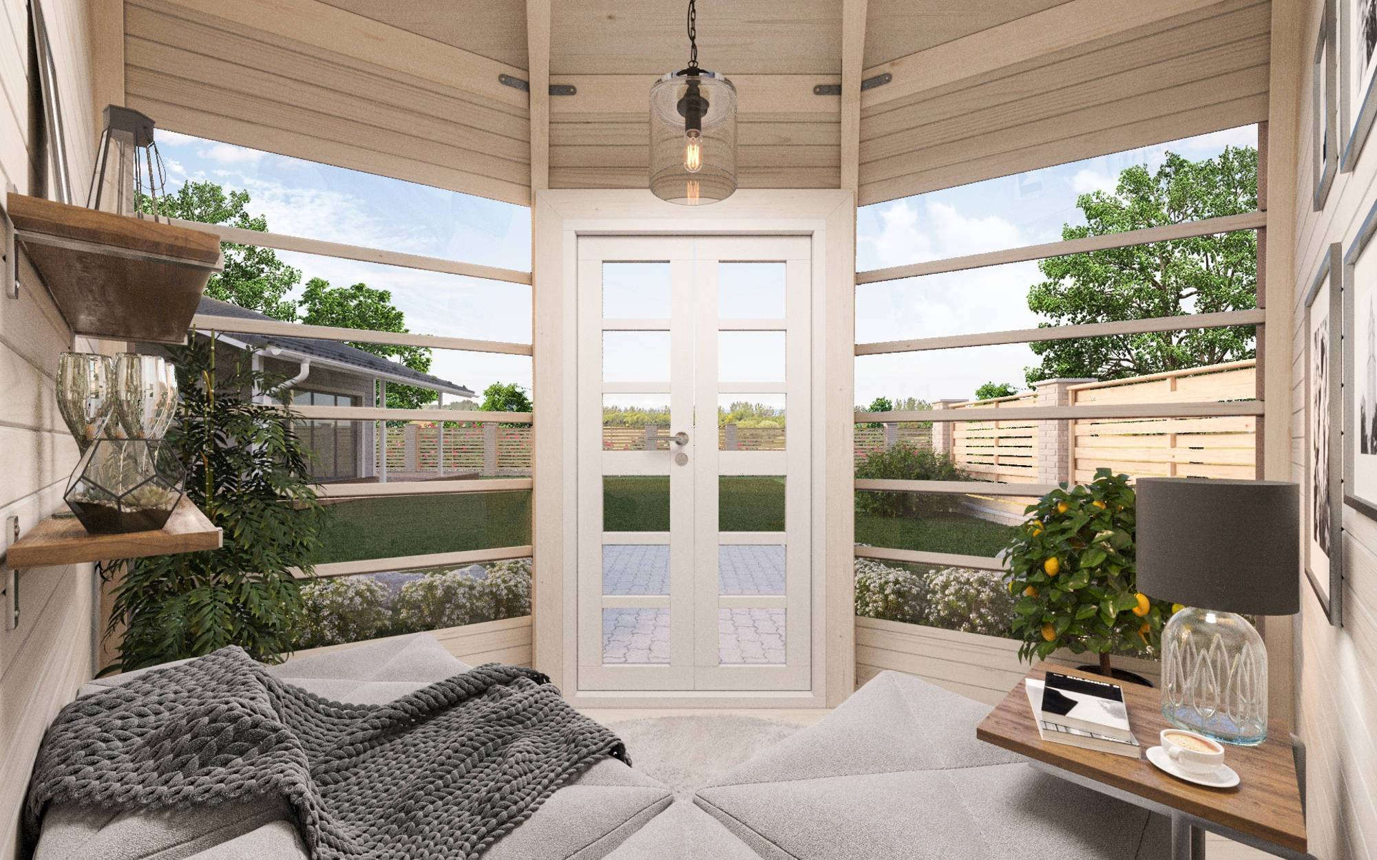 Lichfield Crown Compact Corner Garden Building