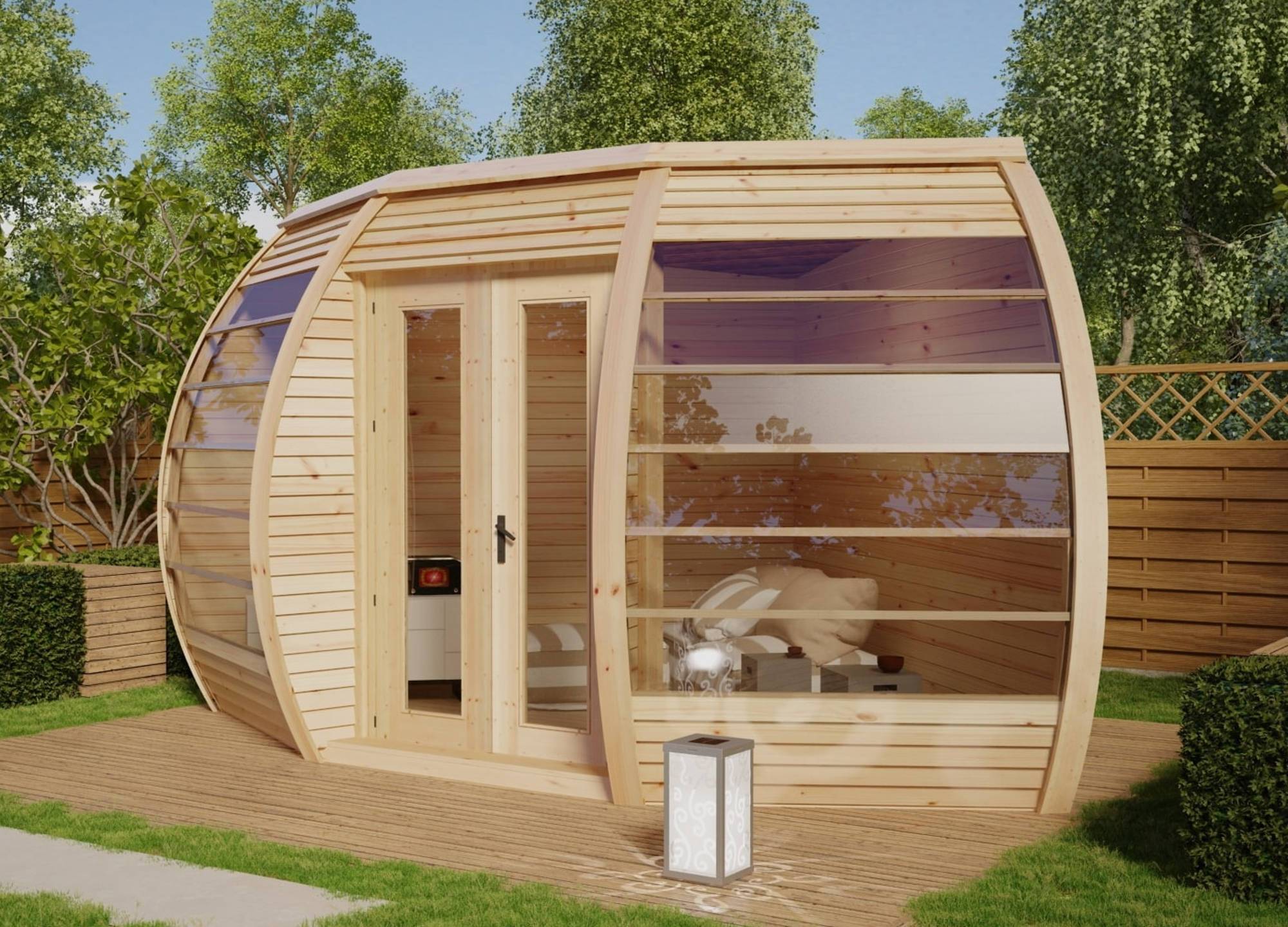 Lichfield Crown Compact Corner Garden Building