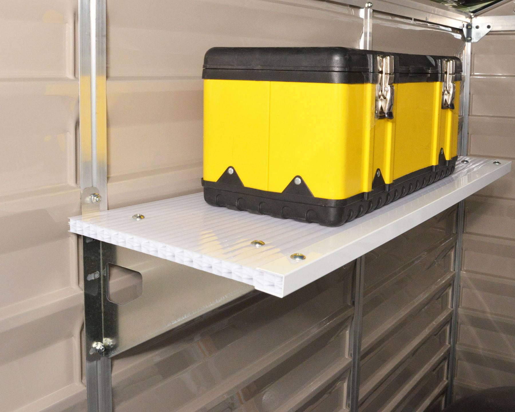 Palram Heavy Duty Shelf Kit for Skylight Sheds