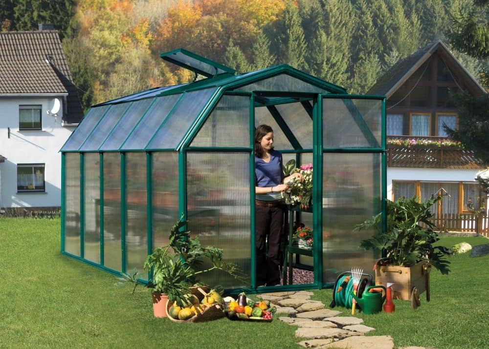 Rion EcoGrow 6x10 Greenhouse Polycarbonate