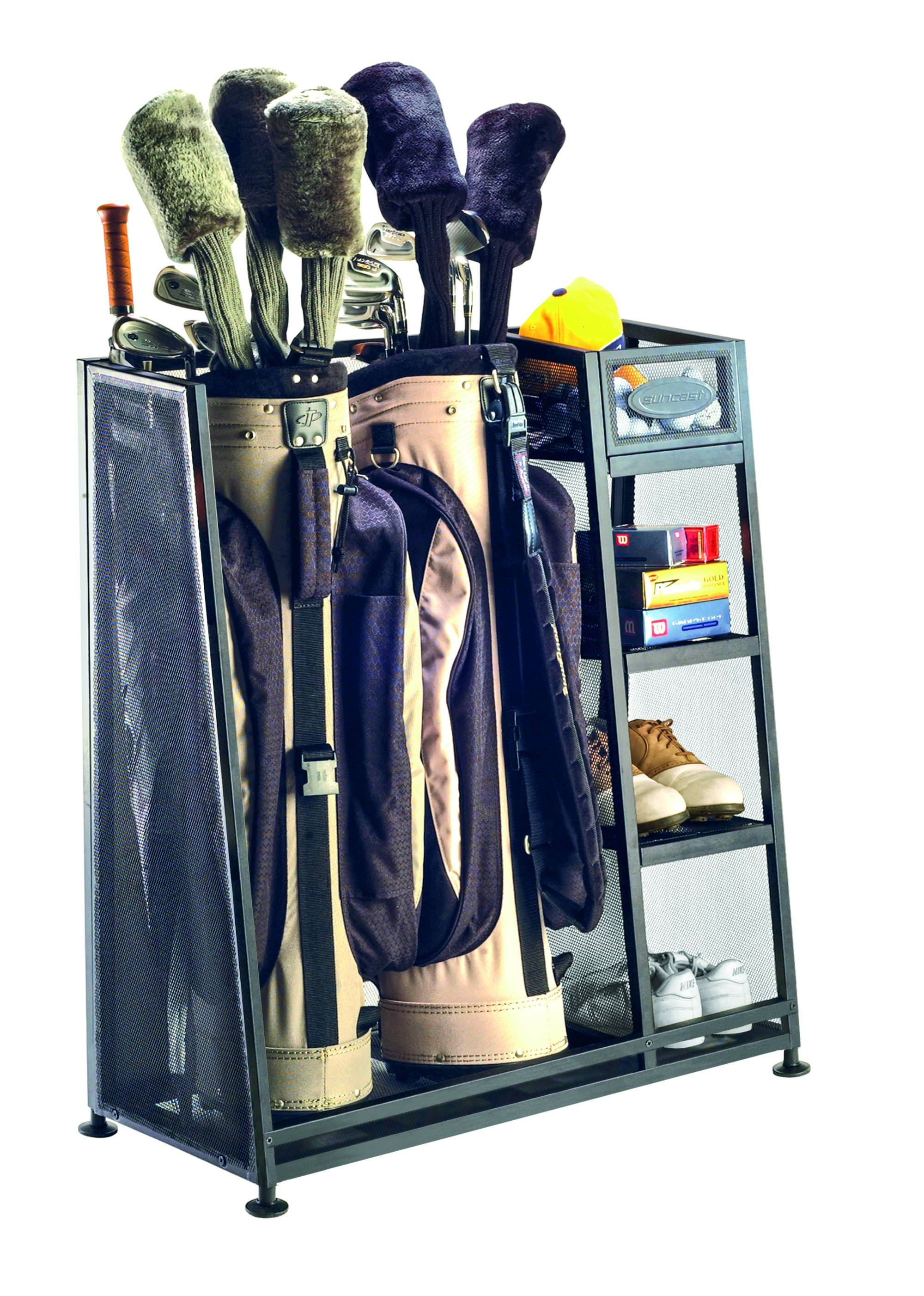 Suncast Golf Organiser Storage Rack Greenhouse Stores