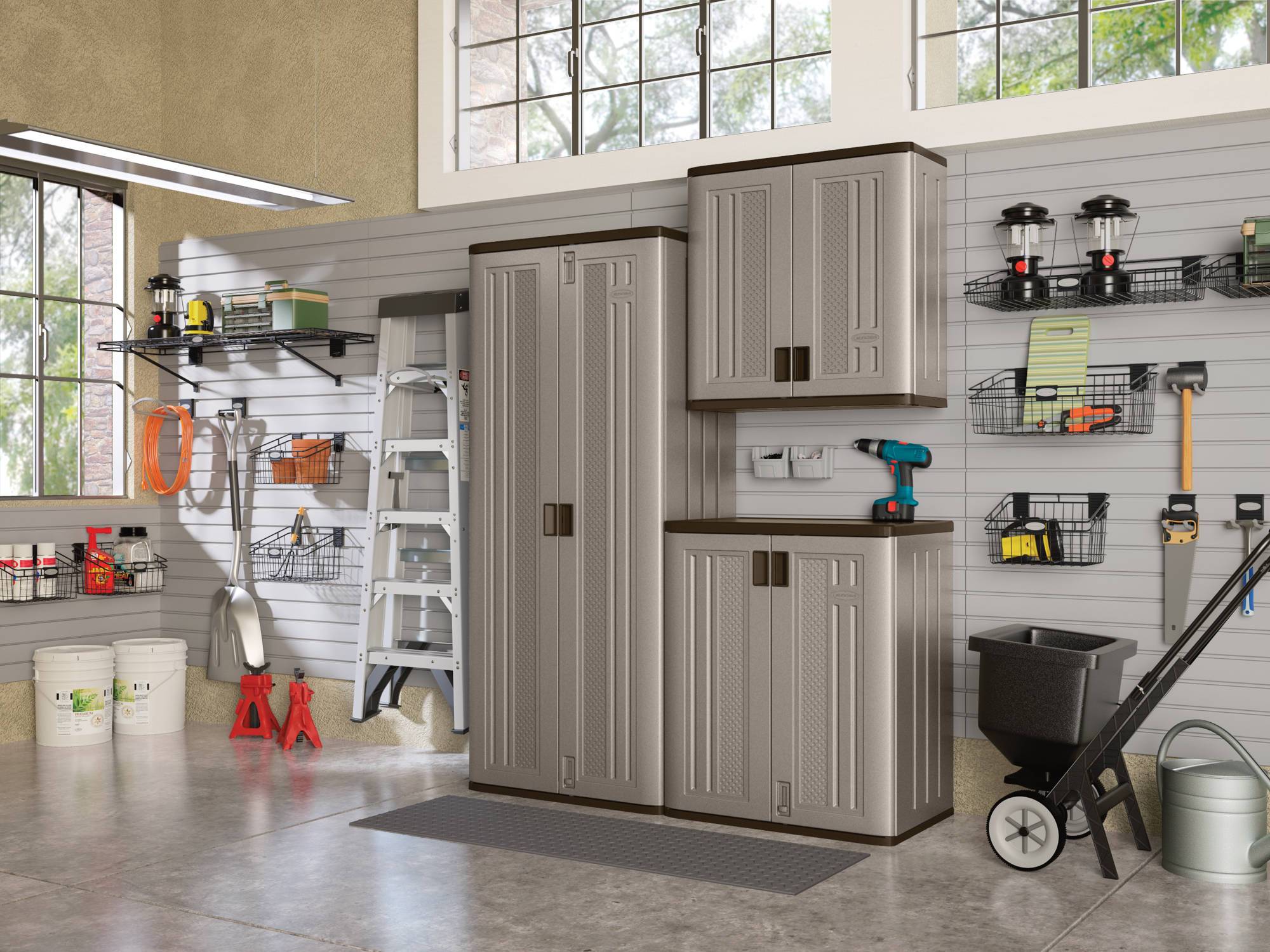 Suncast Wall In Grey Greenhouse Stores