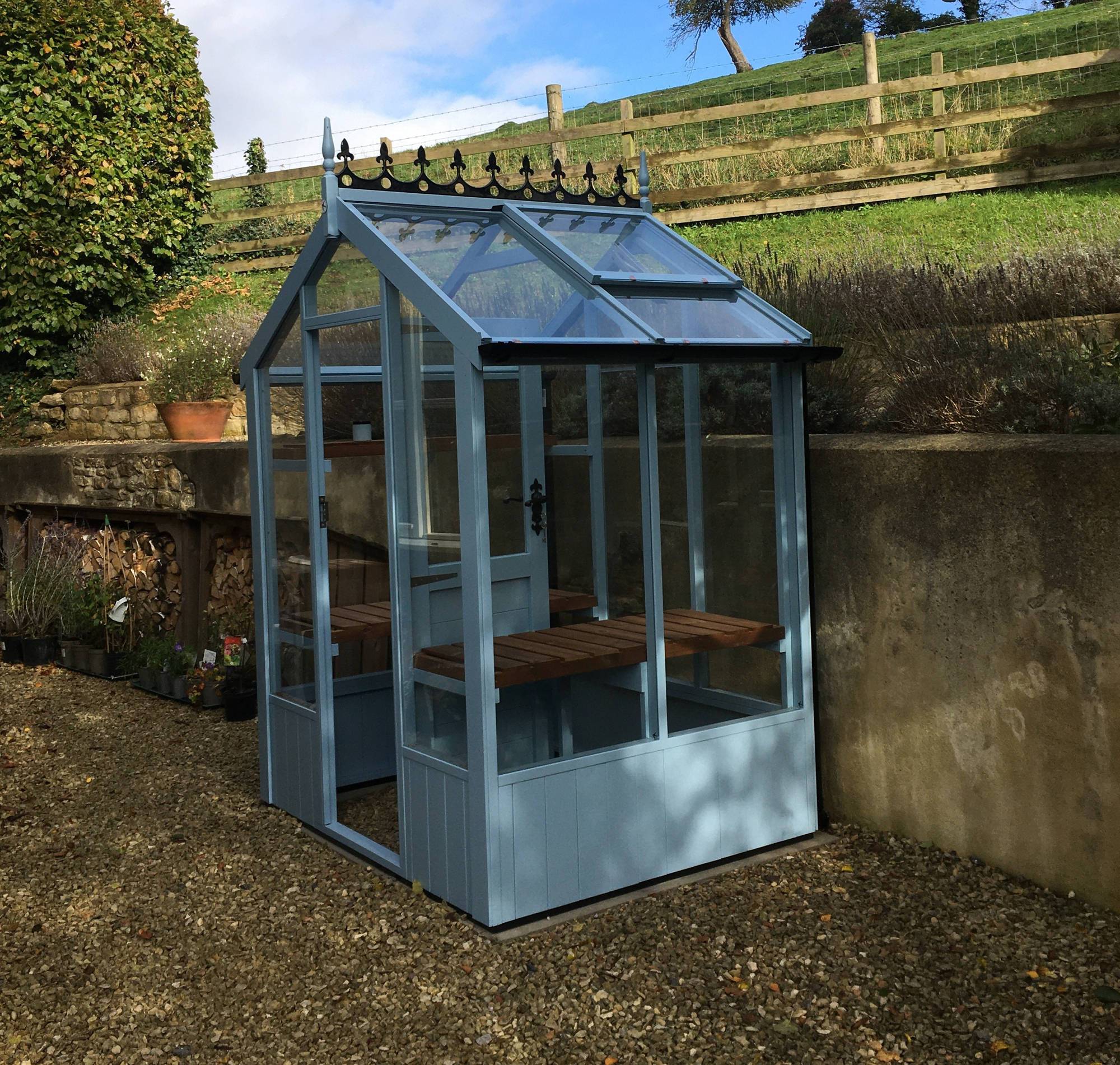 Swallow Lark 4x10 Wooden Greenhouse Greenhouse Stores