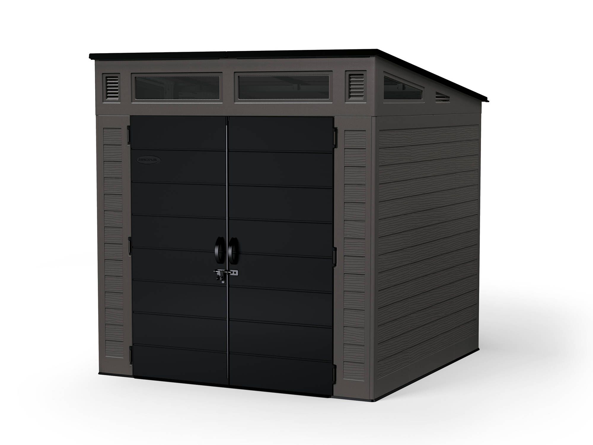 Suncast Modernist 7x7 Pent Roof Plastic Shed