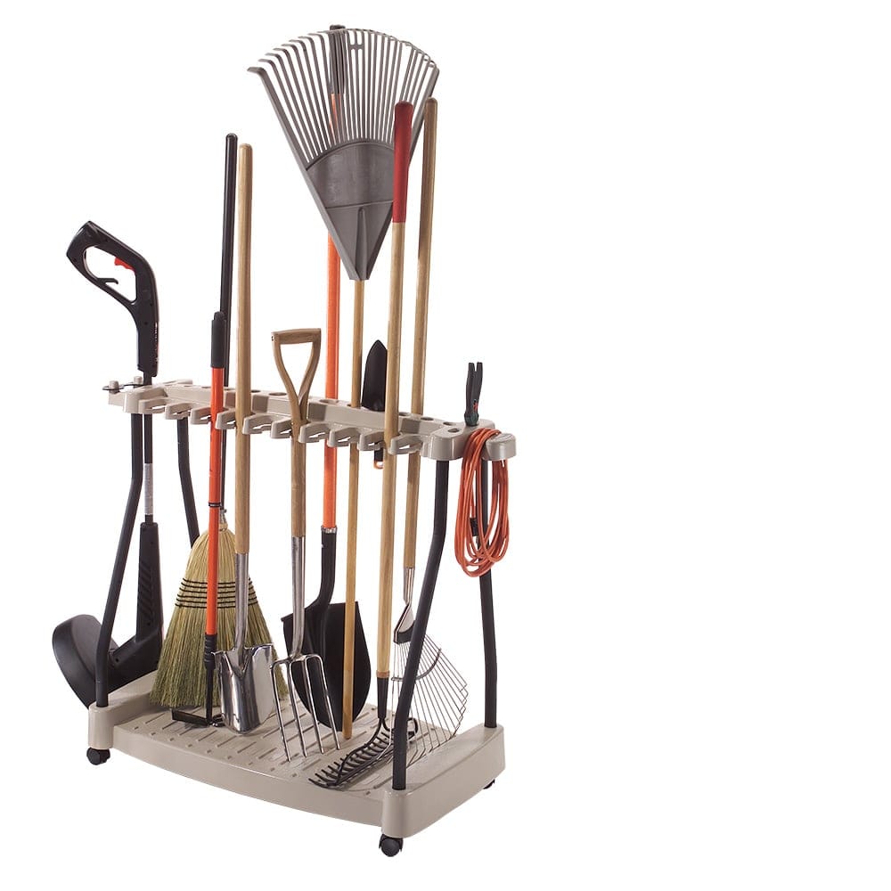 Suncast Tool Rack With Wheels Greenhouse Stores