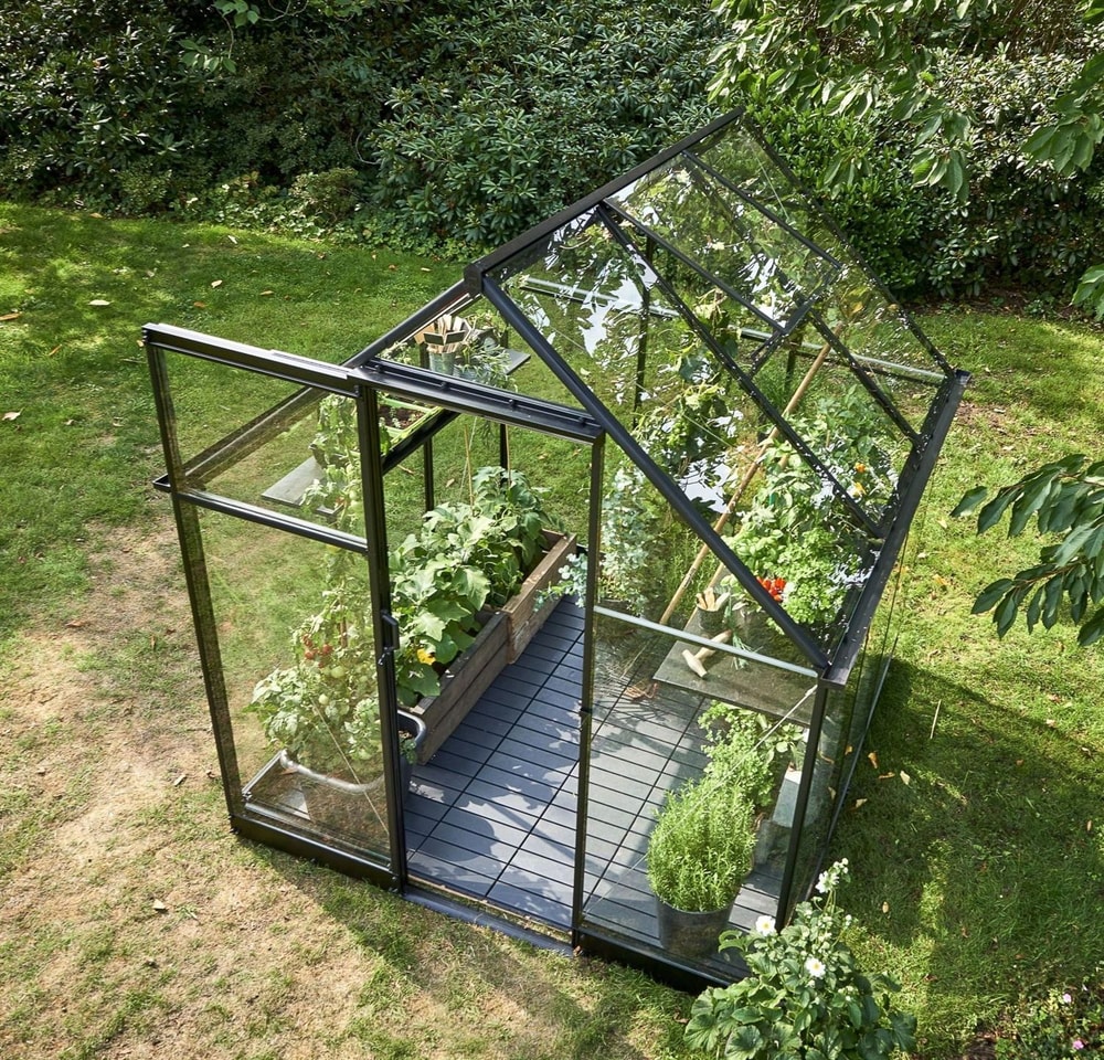 6x6 Halls Qube Greenhouse Free UK Delivery