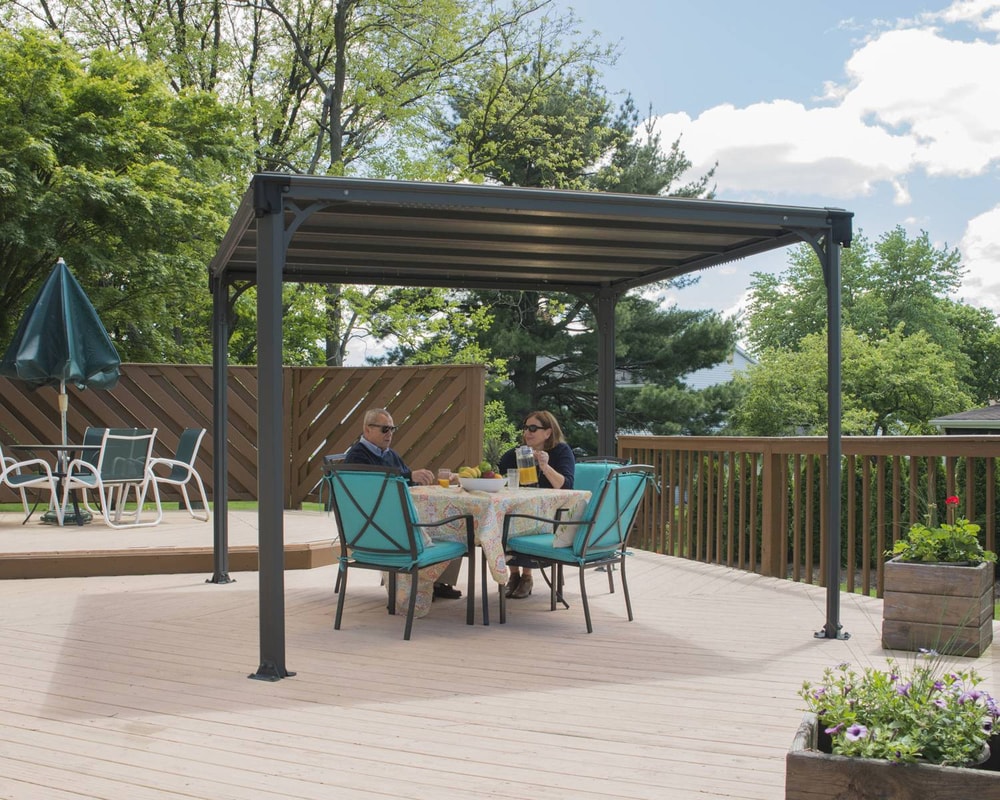 Palram Canopia Milano 3000 Gazebo | Fast Delivery