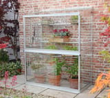 2x4 Access Value Lean To Greenhouse Toughened Glass