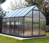 Palram Canopia Mythos 6x10 Grey Polycarbonate Greenhouse