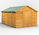 Power 16x10 Apex Security Shed