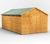 Power 18x10 Apex Security Shed