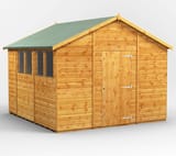 Power 10x10 Apex Wooden Shed