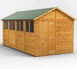 Power 16x8 Apex Wooden Shed