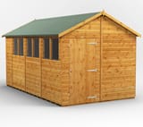 Power 14x8 Apex Wooden Shed