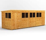 Power 18x6 Pent Wooden Shed