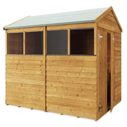 8x6 Apex Overlap Wooden Shed
