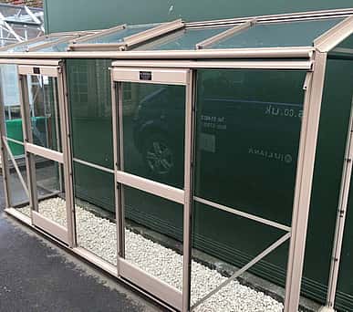 Elite Easygrow 2x10 Lean to Greenhouse - 3mm Toughened Glazing