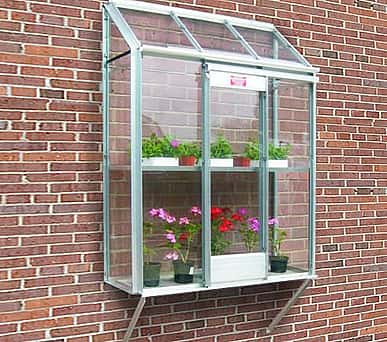 Elite Window Garden Greenhouse - Polycarbonate Glazing