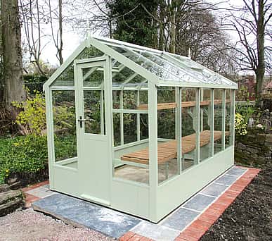 Swallow Kingfisher 6x10 Wooden Greenhouse