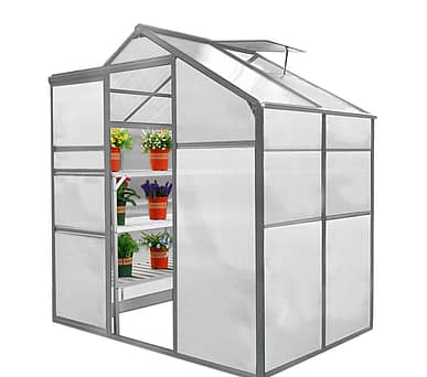 6x4 Grow Master Polycarbonate Greenhouse 