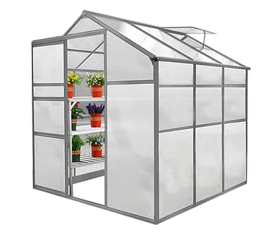 6x6 Grow Master Polycarbonate Greenhouse