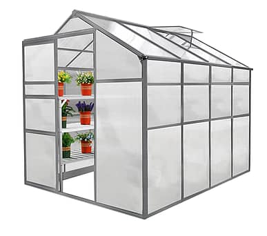 6x8 Grow Master Polycarbonate Greenhouse 