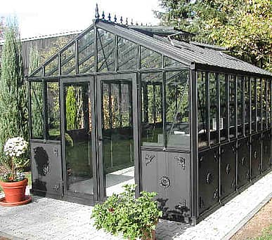 10x15 Janssens Helios Retro Greenhouse