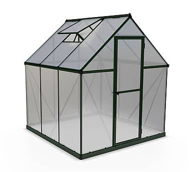 Palram Canopia Mythos 6x6 Green Polycarbonate Greenhouse