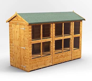Power 4x10 Apex Potting Shed 