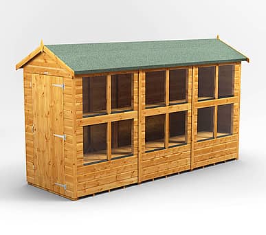 Power 4x12 Apex Potting Shed 