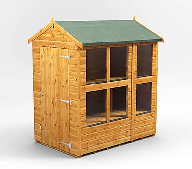 Power 4x6 Apex Potting Shed 