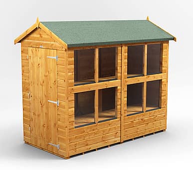 Power 4x8 Apex Potting Shed 
