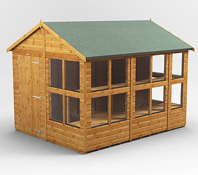 Power 8x10 Apex Potting Shed 