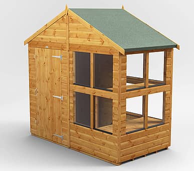 Power 8x4 Apex Potting Shed 