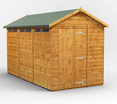 Power 6x12 Apex Security Shed