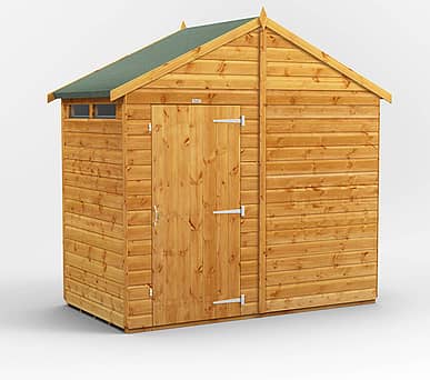 Power 8x4 Apex Security Shed