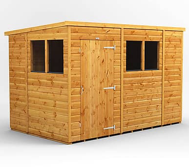 Power 6x10 Pent Wooden Shed