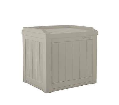 Suncast 83 Litre Storage Seat in Taupe