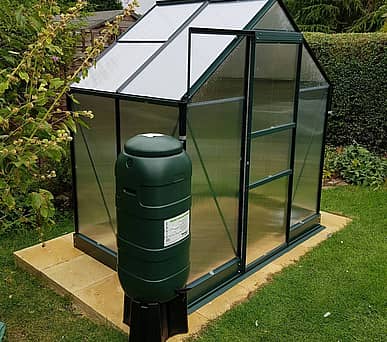 Vitavia 6x4 Green Apollo 2500 Greenhouse - Polycarbonate Glazing