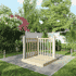 Power 4x4 Wooden Decking Kit with Two Handrails