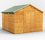 Power 10x10 Apex Security Shed