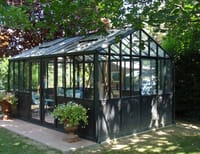 10x10 Janssens Helios Retro Greenhouse