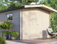 Power 12x12 Chalet Workshop Log Cabin