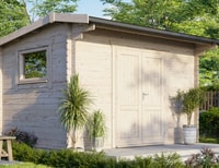 Power 14x10 Apex Workshop Log Cabin