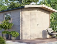 Power 14x12 Chalet Workshop Log Cabin