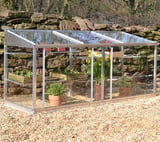 2x6 Access Aluminium Mini Growhouse - Toughened Glass