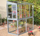 3x5 Access Exbury Mini Greenhouse Toughened Glass